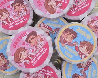 JayVik Washi Tape: Arkane League of Legends, Gold & Pink