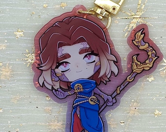 Commune Viktor und JayVik 6 cm 2.3 Zoll Acryl Anhänger, doppelseitig, Arcane League of Legends