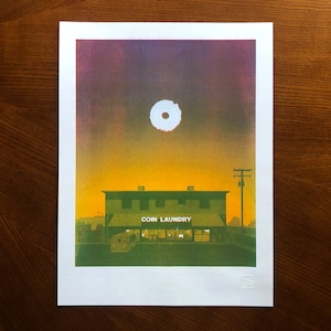 Limited Edition Everything Everywhere All At Once Riso print, EEAAO, movie, Michelle Yeoh, fan art, 12x16 print, 100% profits donated