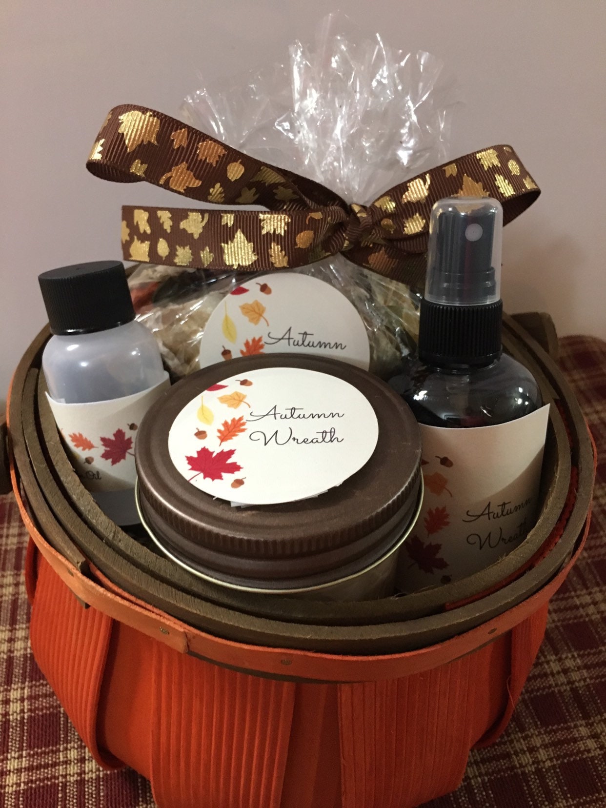 Aromatherapy Gift Basket / Fall Gift Baskets / Autumn Gifts Etsy