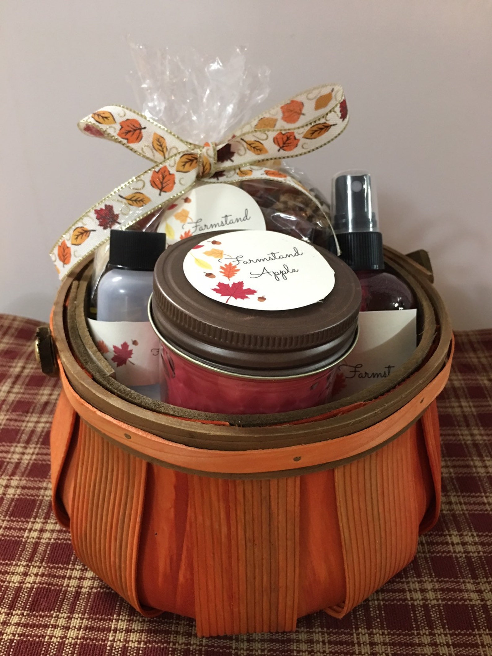 Aromatherapy Gift Basket / Fall Gift Baskets / Autumn Gifts Etsy