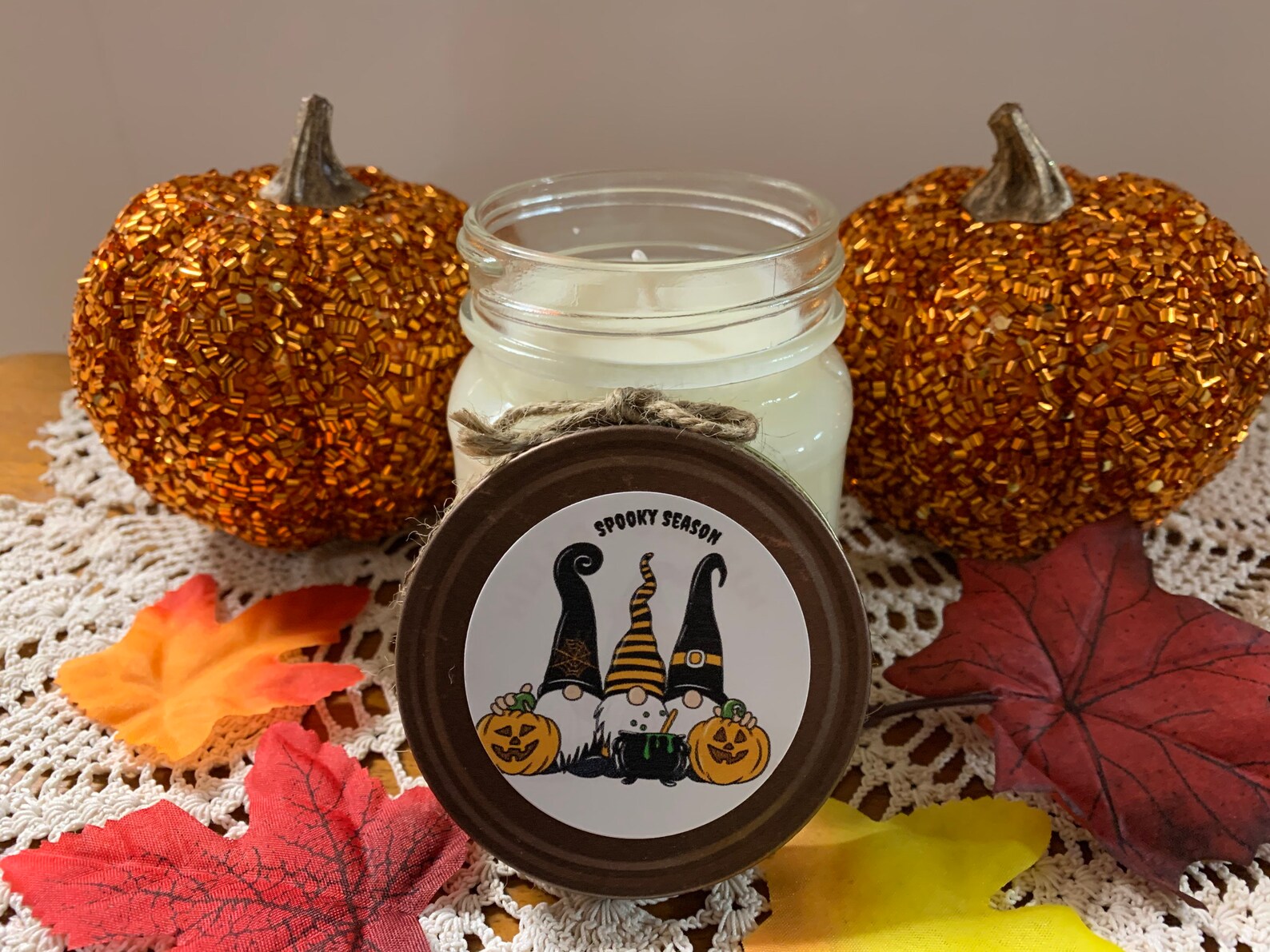 Halloween Scented Candles / Spooky Season Soy Candles / Etsy
