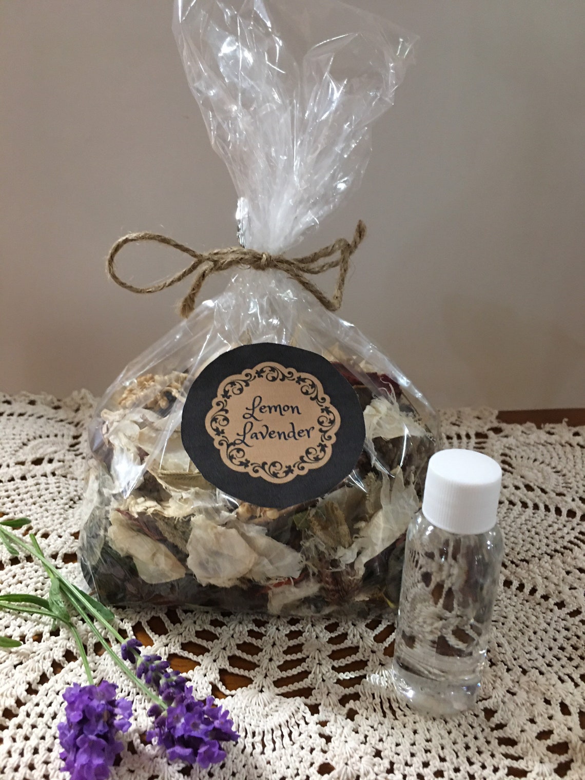 Lemon Lavender Scented Potpourri /Scented Potpourri / Etsy