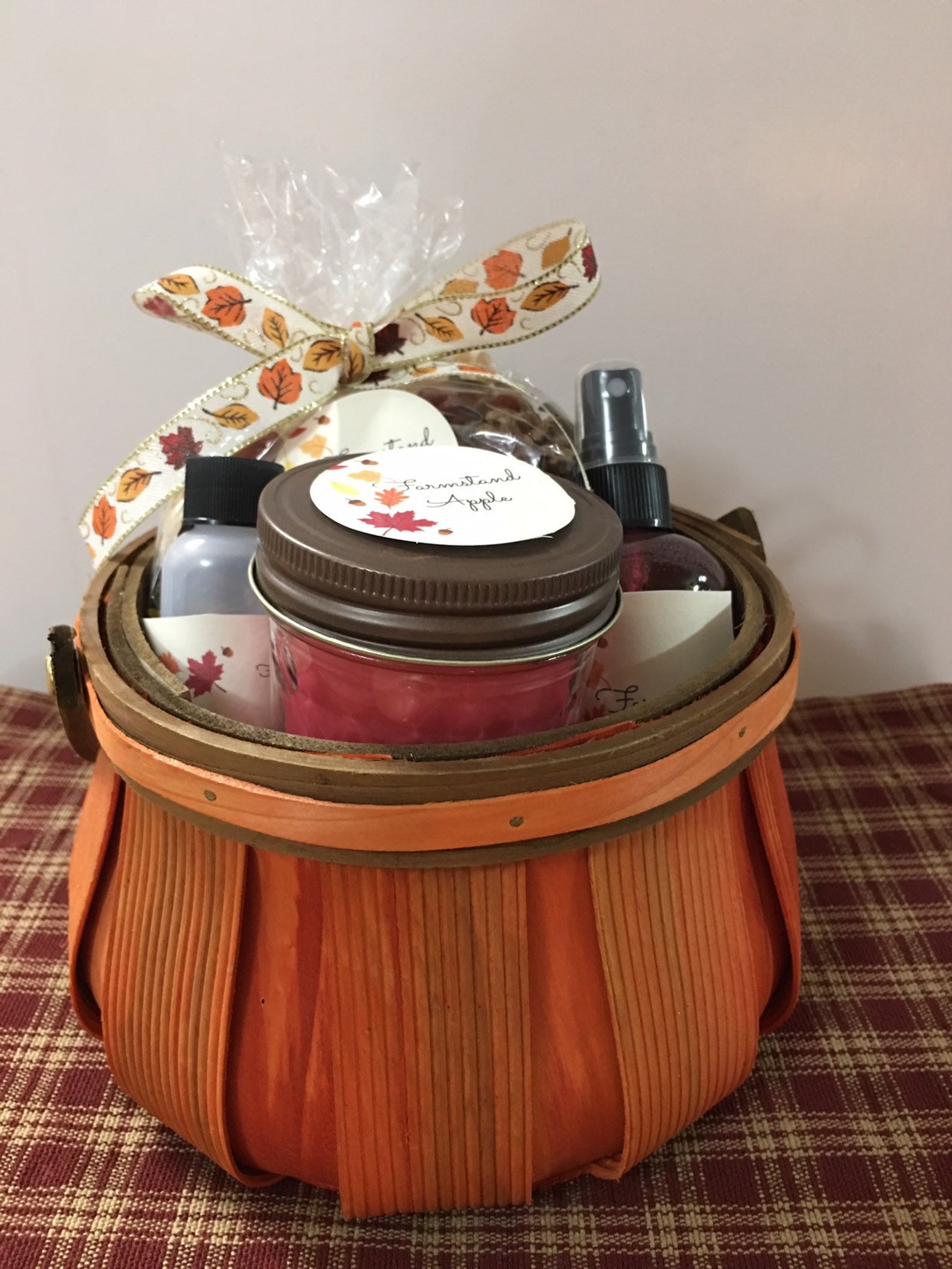 Aromatherapy Gift Basket / Fall Gift Baskets / Autumn Gifts Etsy