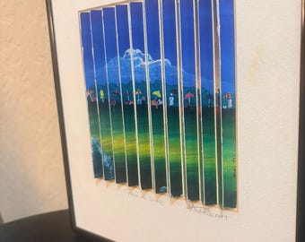 Julio Amaro Kinoptic Art "Llueva o truene" Obra firmada y numerada