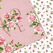 Wedding Digital Papers, Pink Roses, Seamless Patterns, Planner Stickers ...