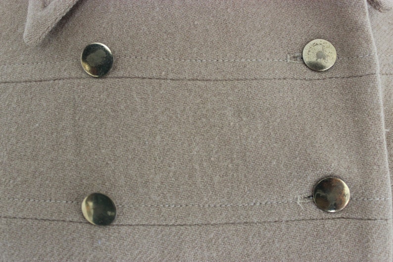 Women/'s Vintage 1960s Wool Coat