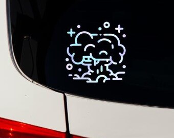 Safari Park Tree of Life Vinyl Decal – Minimalist Icon Sticker