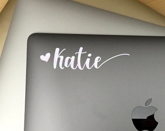 Personalized Name Decal (3", 4", 5", 6" wide options)
