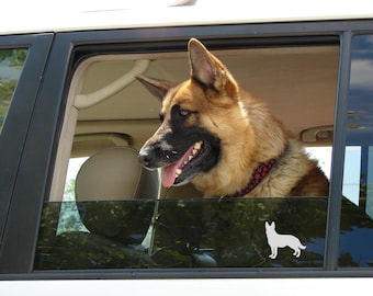 German Shepherd Decal / Dog Decal / Window Decals / Laptop Decals / Car Decals / Sticker / Vinyl Decal