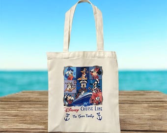 Personalized Disney Cruise Tote Bag