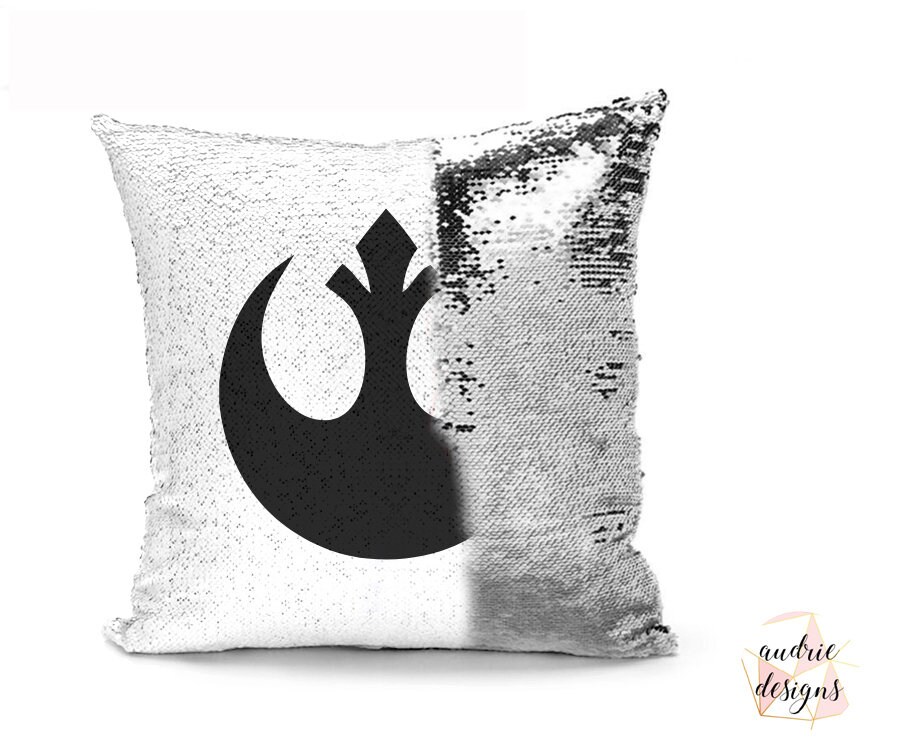 Download Rebel Alliance Reverse Sequins Pillow Cover 4 Sequins ...