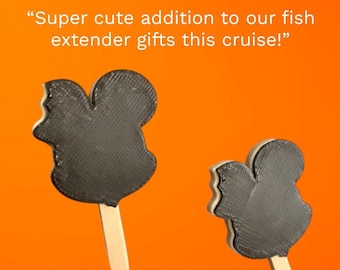Mouse Ice Cream Bar Magnet | 3D Printed Cruise Fish Extender Gift