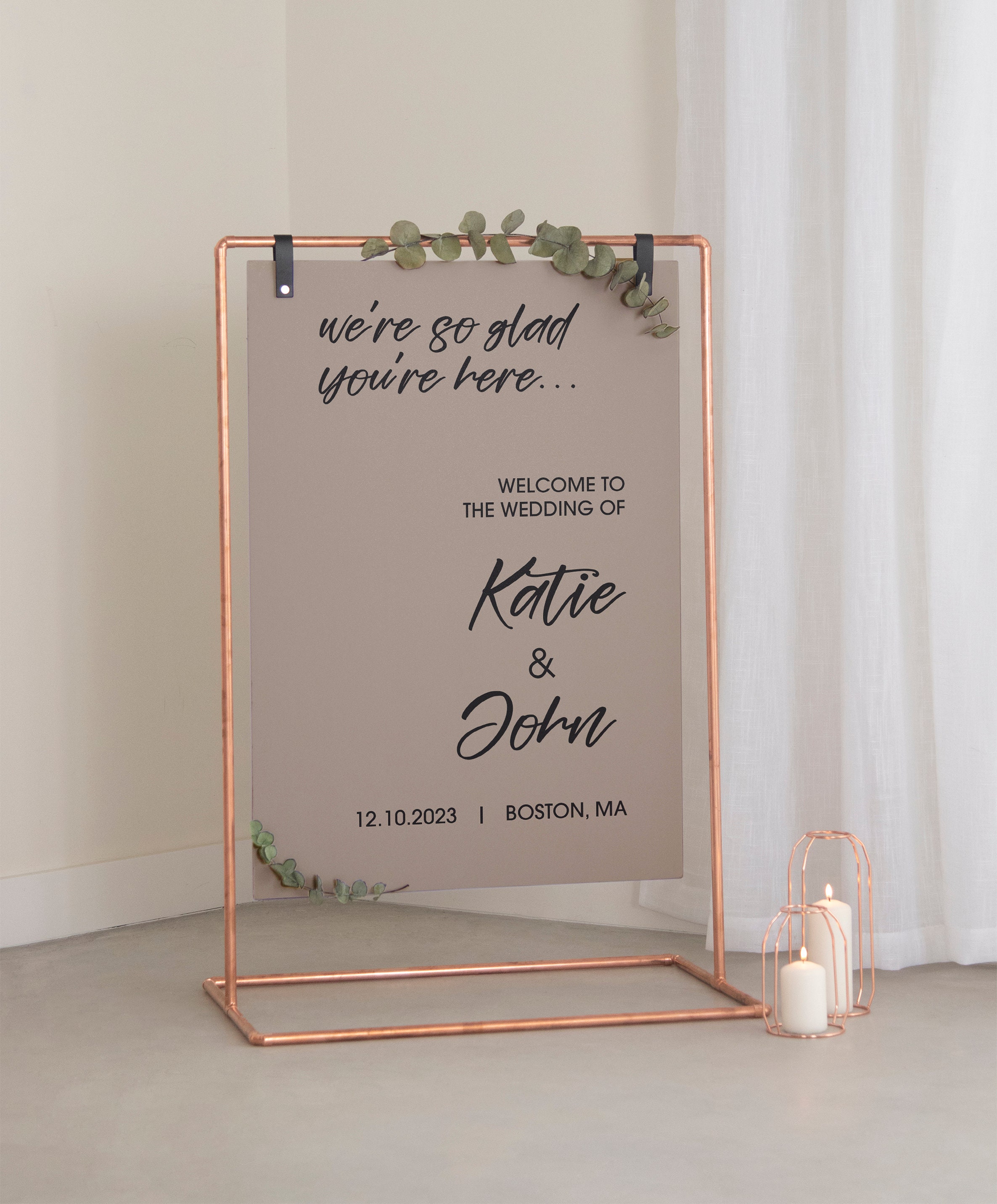 Unforgettable African-Inspired Wedding Welcome Sign – Lead Designs Co