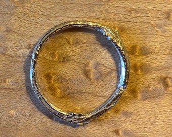 Sterling Silver Twig Ring