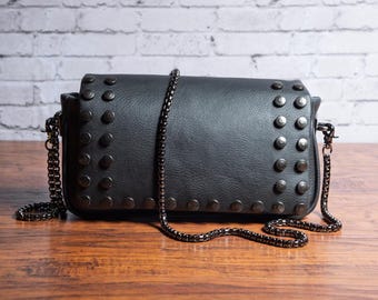 Studded Shoulder Bag