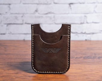 Wyland Simple Leather Card Holder