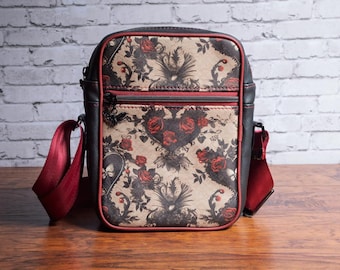 Heart & Rose Crossbody