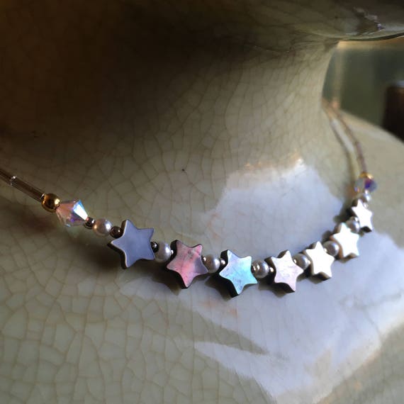 Seven Stars Necklace Lucky 7. - Etsy 
