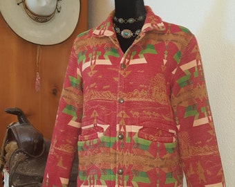 Rare 90s Ralph Lauren Double Rl Rrl NYC Red Buffalo Plaid - Etsy