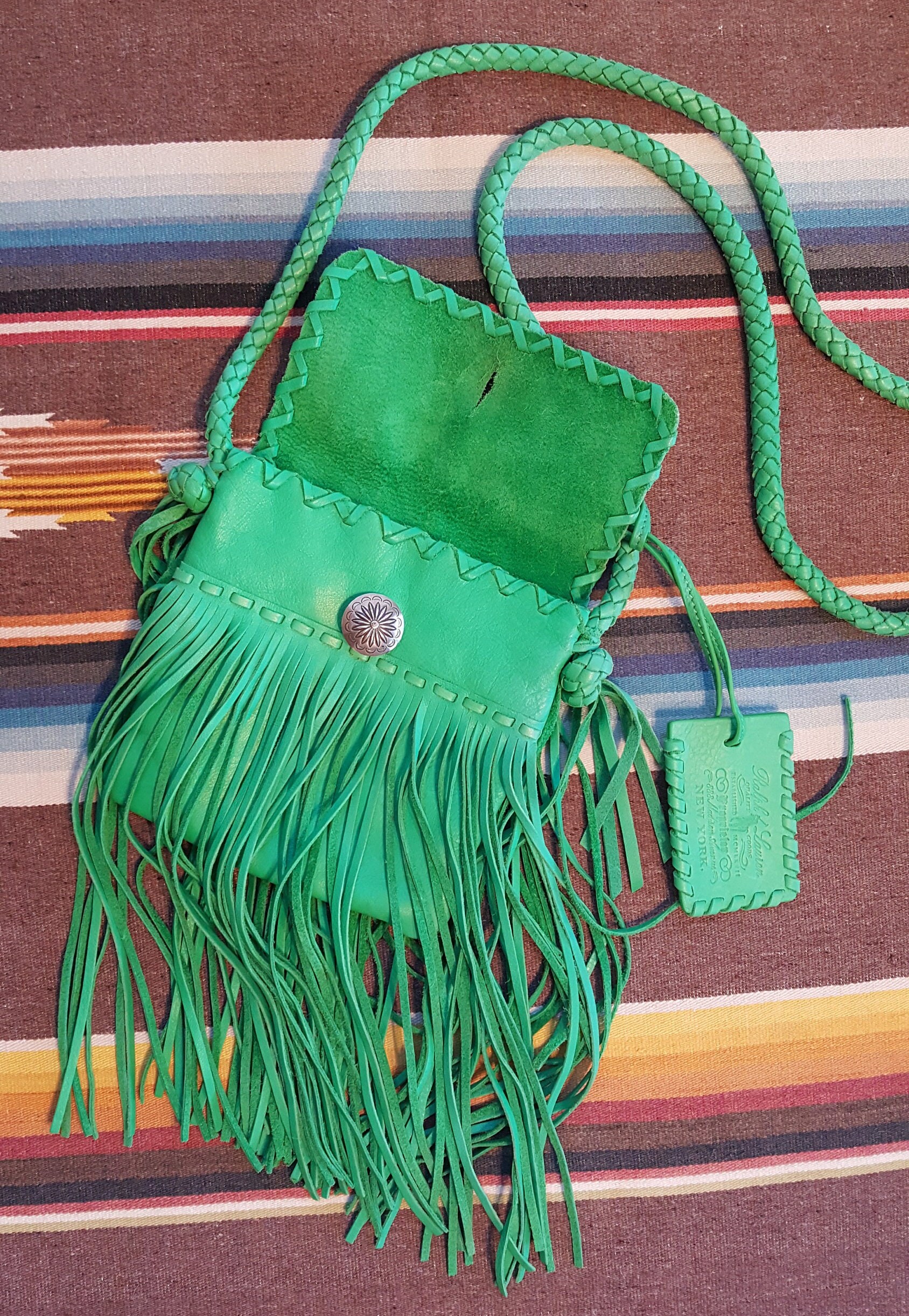 Ralph Lauren Leather Purse Western COLLECTION Southwestern Ralph Lauren Leather Purse Western COLLECTION Southwestern