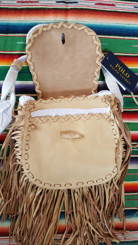 Ralph Lauren Leather Purse Western Southwestern C… - image 4