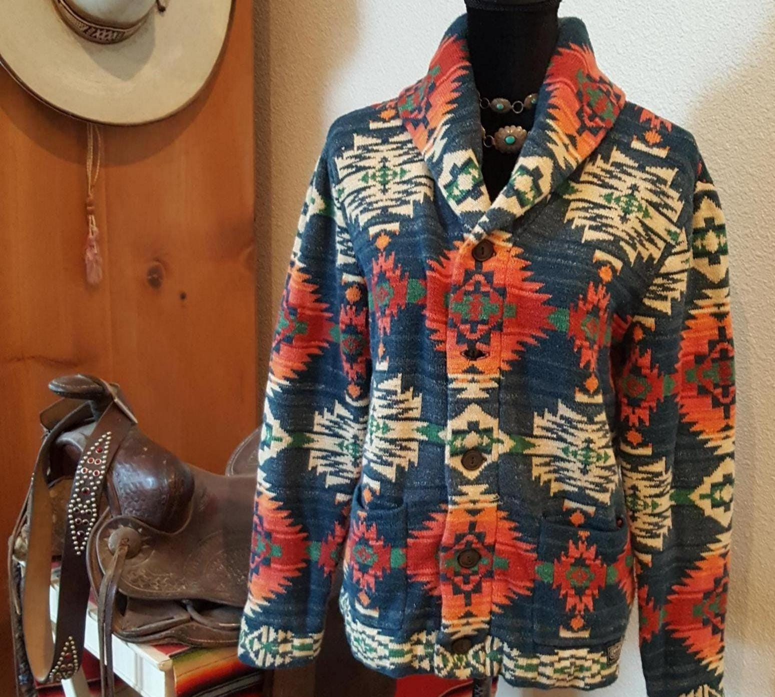 Ralph Lauren Denim Supply Cardigan - Etsy