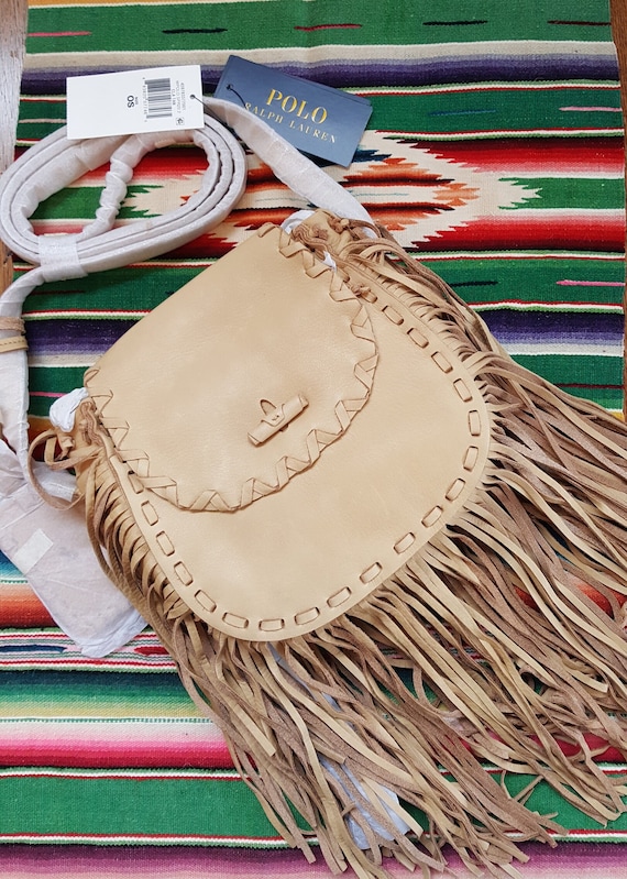 Ralph Lauren Leather Purse Western Southwestern C… - image 2