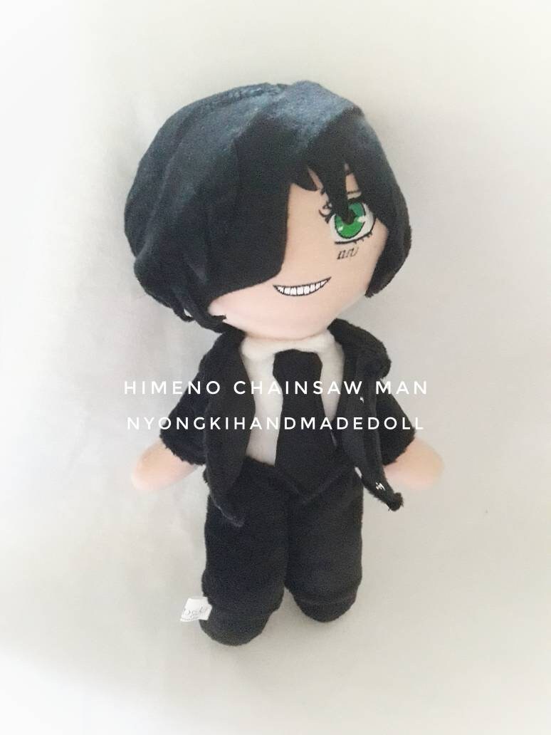 Himeno Chainsawman Custom Plushi From Your Favourite Anime Etsy - chainsaw man shirt roblox