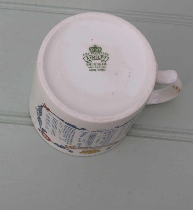 Aynsley Royal Commemerative Mug
