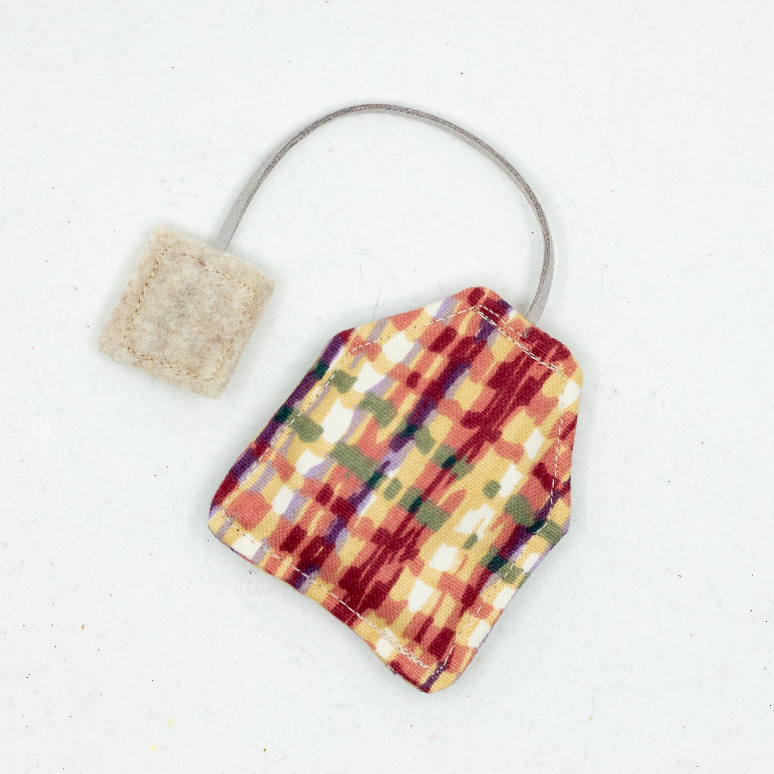 Multicolor Tea Bag Cat Toy Infused with Organic Catnip Etsy