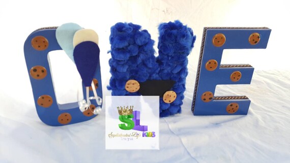 Cookie Monster Birthday Party Sesame Street Party Cookie Etsy