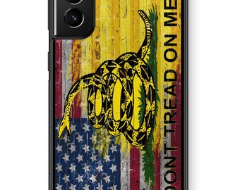 American Gadsden Flag Brick Wall iPhone Hyper Shock Protective Rubber Phone Case