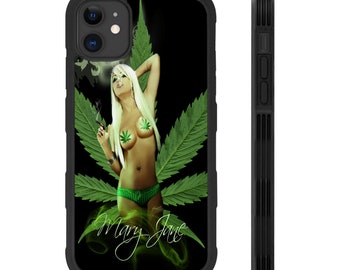 Mary Jane iPhone Hyper Shock Protective Rubber Phone Case