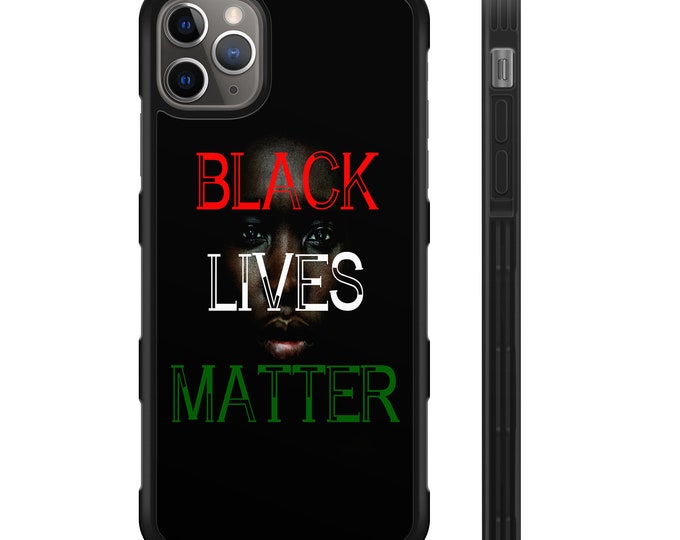 Black Lives Matter RBG Rubber Protective Phone Case
