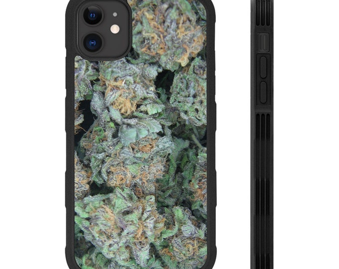 Marijuana Buds iPhone Galaxy Note LG HTC Rubber Protective Phone Case Loud Kush Dank 420