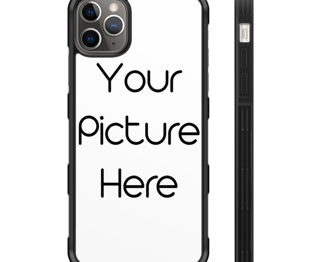 Personalized phone cases designed by you. iPhone Compatible Protective Rubber Phone Cases