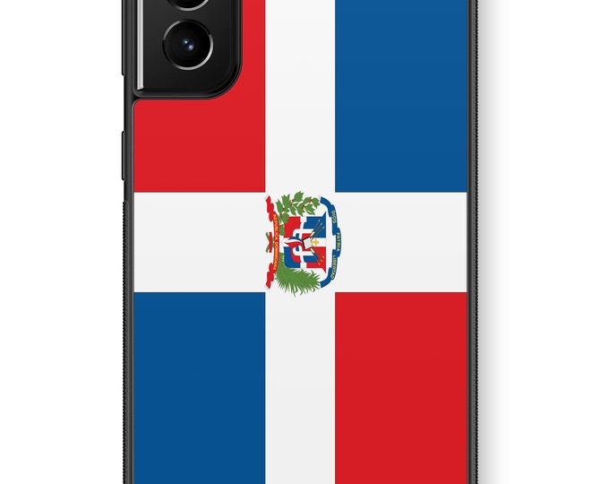 Dominican Republic Flag Galaxy Note Protective Rubber TPU Phone Case