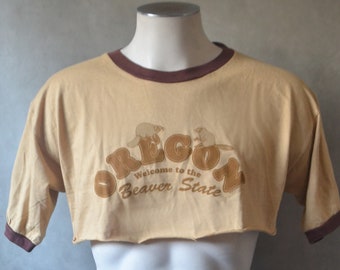 Cropped Oregon T-shirt