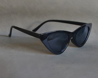 Schwarze Katzenauge Sonnenbrille