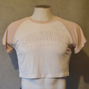 Cropped Los Angeles T-shirt