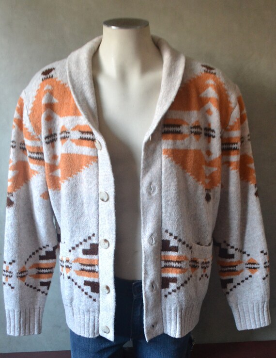 Santa Fe Style Cardigan Sweater - image 1