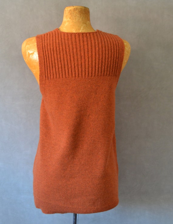Sweater Dress-Vest with Pockets - image 4