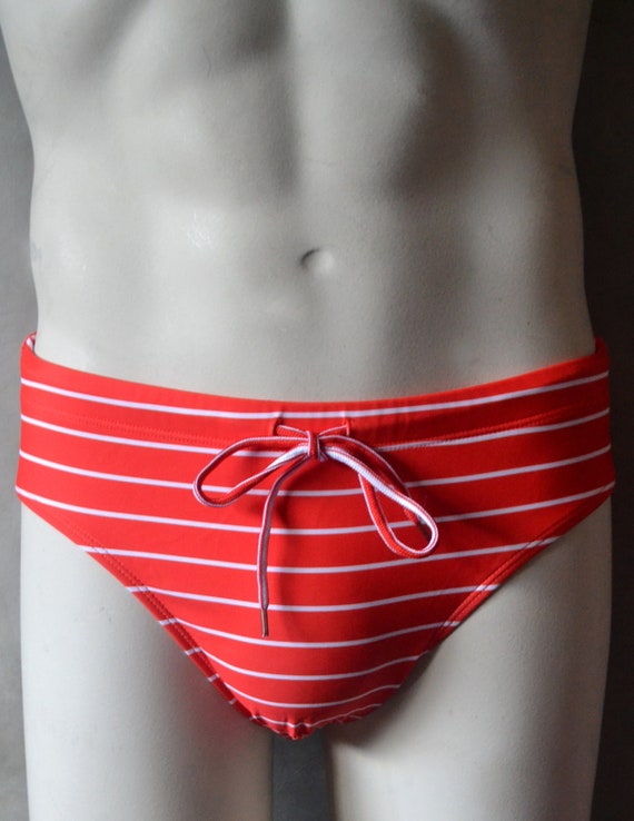 Striped Swim Brief