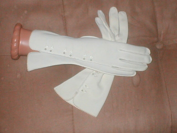 Womens gloves fashion vintage - Gem