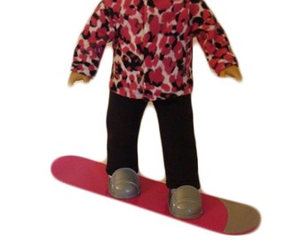 american girl doll snowboard