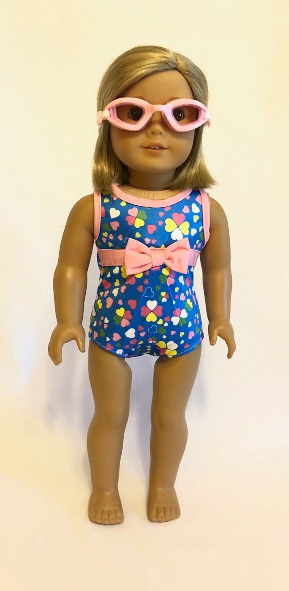 Doll Beach Swimsuit Set for American Girl Dolls & 18inch Etsy