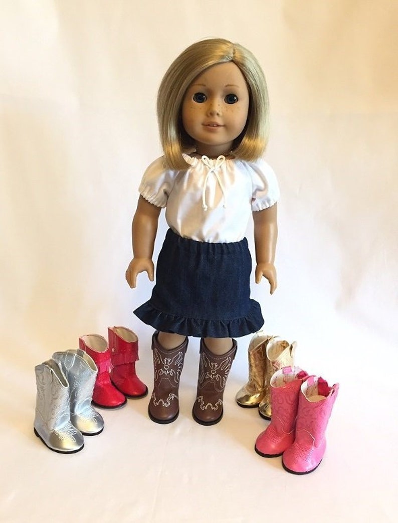 Purple Dress with Cowboy Boots