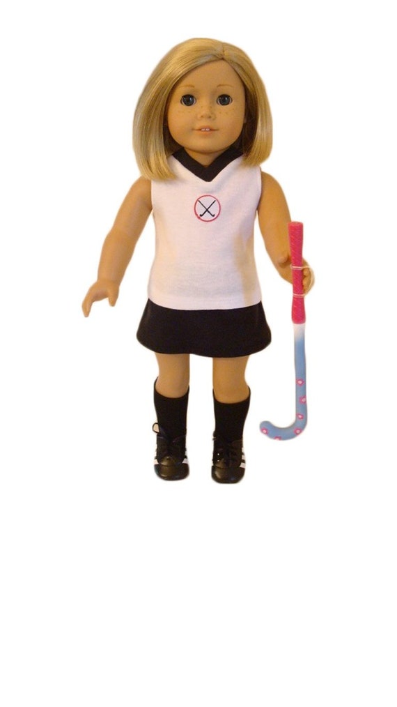 american girl doll hockey set