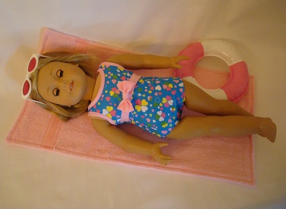 american girl doll beach set